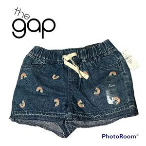 Baby Gap NWT Toddler Rainbow Pull-on Shorts 2 years